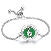 Perfume Bracelet Essential Oil Diffuser Aromatherapy Locket Bracelet Tree of Life Stainless Steel Zinc Alloy Diffuser Bracelet