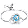 Perfume Bracelet Essential Oil Diffuser Aromatherapy Locket Bracelet Tree of Life Stainless Steel Zinc Alloy Diffuser Bracelet