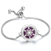 Perfume Bracelet Essential Oil Diffuser Aromatherapy Locket Bracelet Tree of Life Stainless Steel Zinc Alloy Diffuser Bracelet