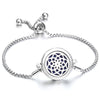 Perfume Bracelet Essential Oil Diffuser Aromatherapy Locket Bracelet Tree of Life Stainless Steel Zinc Alloy Diffuser Bracelet