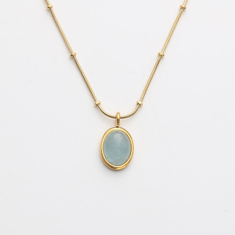 Peri'sBox Double U Shape Link Pendant Necklaces Gold Thin O-chain Necklaces Unusual Goth Vintage Necklaces For Women 2022 Hot