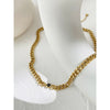 Peri'sBox Gold Color Stainless Steel Chain Necklace With Zirconia Hip Hop Thick Chunky Choker Acero Inoxidable Bijoux 2022