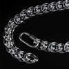 Peri'sBox Silver Color Carabiner Chunky Chain Necklaces Transparent Acrylic Chains Necklace for Men Hip Hop Necklace 2022