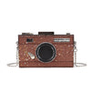 Personality Camera Sewuins Shape Handbag for Women Messenger Bags Casual Clutch Chain Crossbody Shoulder Purse Bolsas