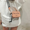 Personality Wide Shoulder Strap Women 2022 Style Fairy Bag Single Shoulder Bag Inclined Shoulder Bag