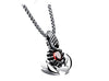 Personality scorpion pendant stainless steel necklace GX1012