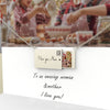 Personalize Custom Word And Photo Romantic Lover Letter Pendants Charm Envelope Necklace For Women Jewelry