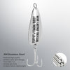 Personalize Gift Fishing Hooks -Custom Words - Free Engraving 24*98.5MM Trident, Hook Size: 24MM