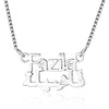 Personalized 925 Sterling Silver Pendants Necklaces Customized Arabic Name Necklace Christmas Best Gift For Women (NE101632)