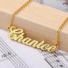 Personalized Baby Necklace Custom Name Necklaces For Boys Girls Stainless Steel Gold Necklace Children's Jewerly Christmas Gift