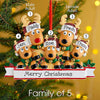 Personalized DIY Christmas Tree Ornament Elk Reindeer Family Decoration Cute Deer Holiday Winter Gift Year 2022 Family Decor