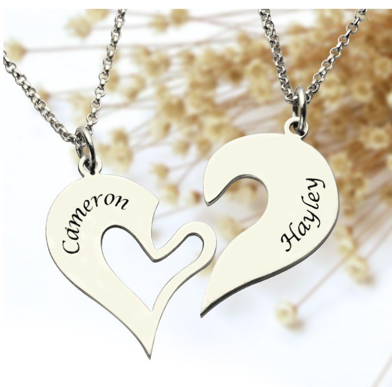 Personalized Infinity Pendants Custom Name Necklaces 925 Sterling Silver Lover Charm Jewelry Valentine's D Gift DIY 0089