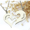 Personalized Infinity Pendants Custom Name Necklaces 925 Sterling Silver Lover Charm Jewelry Valentine's D Gift DIY 0089