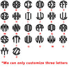 Personalized Monogram Name Earrings For Women Jewelry Custom Initials Stud Earrings Stainless Steel Pendientes Mujer Moda 2023