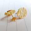 Personalized Monogram Name Earrings For Women Jewelry Custom Initials Stud Earrings Stainless Steel Pendientes Mujer Moda 2023
