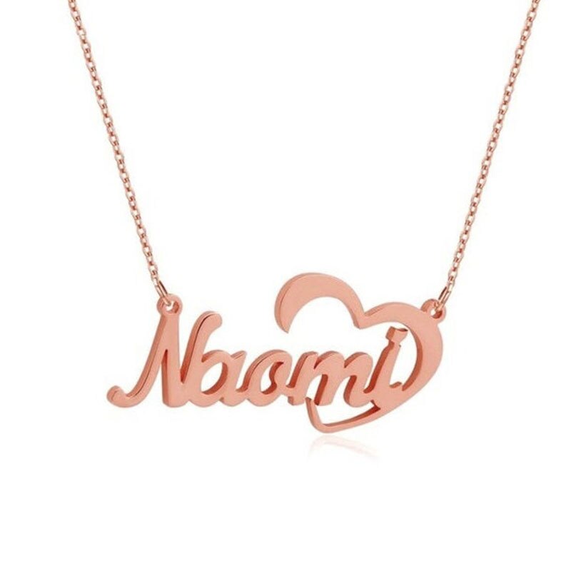 Personalized Name Choker Gold Color Neckalces Custom Jewelry Romantic Gift Stainless Steel Necklace Women Collares De Moda 2023