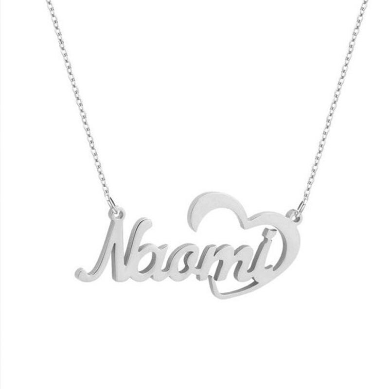 Personalized Name Choker Gold Color Neckalces Custom Jewelry Romantic Gift Stainless Steel Necklace Women Collares De Moda 2023