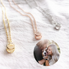 Personalized Projection Photo Necklace Customized Personality Photo Creative Pendant is a Commemorative Gift For Men and Women