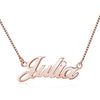 Personalized Russian Name Necklace 925 Sterling Silver Pendant Necklace Birthd Gift For Girl Friend Fine Jewelry (NE101640)
