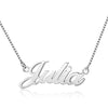 Personalized Russian Name Necklace 925 Sterling Silver Pendant Necklace Birthd Gift For Girl Friend Fine Jewelry (NE101640)