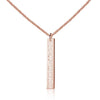 Personalized Trendy Hollow Name Engrave 925 Sterling Silver Necklace Pendants Jewelry Link Chain 3 Colors(NE101542)