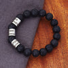 Personalized lava rock beaded bracelet  Stress Relief Yoga Beads Anxiety Aromatherapy Essential Oil Diffuser Healing Lava