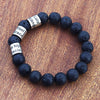 Personalized lava rock beaded bracelet  Stress Relief Yoga Beads Anxiety Aromatherapy Essential Oil Diffuser Healing Lava