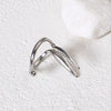 Pink Rabbit Ears Silver Colour Women Ring Open Adjustable Engagement Jewelry  Items GaaBou Jewellery