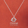 Planet S925 sterling silver necklace female niche design clavicle chain simple gift necklace