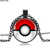 Pokemon Necklace Pendant Time Precious Stone Charm For Birthday Lovers Gift Chain Pocket Monster Necklaces For Women Men Friend