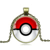 Pokemon Necklace Pendant Time Precious Stone Charm For Birthday Lovers Gift Chain Pocket Monster Necklaces For Women Men Friend
