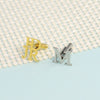 PolishedPlus 1 Pair 26 Letters A-Z  Cufflinks Men's French Shirt Cuff Links Male Suit Accessories