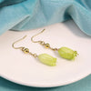 PolishedPlus 1Pair Natural Real Dried Flowers Cute Green Bud Charm For Art Craft Epoxy Resin Making Jewellery Earrings