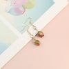PolishedPlus 1Pair Natural Real Dried Flowers Rose Flower Bud For Art Craft Epoxy Resin Making Jewellery Earrings