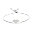 PolishedPlus Adjustable Heart Box Chain Heart Charms Bracelt for Women girl gift