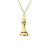 PolishedPlus Chess Pendant King Queen Rook Knight Bishop Pawn Charm DIY Couples Necklace Jewelry Gift for Men Women