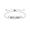 PolishedPlus Custom Music Spotify Scan Code Adjustable Bracelet For Women Men Stainless Steel Gradient Color Bangle Jewelry