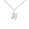 PolishedPlus Custom Word Love You Envelope Pendants Letter Charm Romantic Lover Necklace Women Jewelry Mother's day Gift