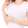 PolishedPlus Customized BELIEVE IN YOUR DREAMS inspirational stainless steel bangle hollow Letter bracelet for Women gift