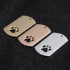 PolishedPlus Customized Cat Paw Charms Pandents For Jewelry Making 25MM X  45MM For  Necklaces