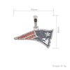 PolishedPlus Customized  Diamond Charms For Jewelry Making Copper Accessories For Women