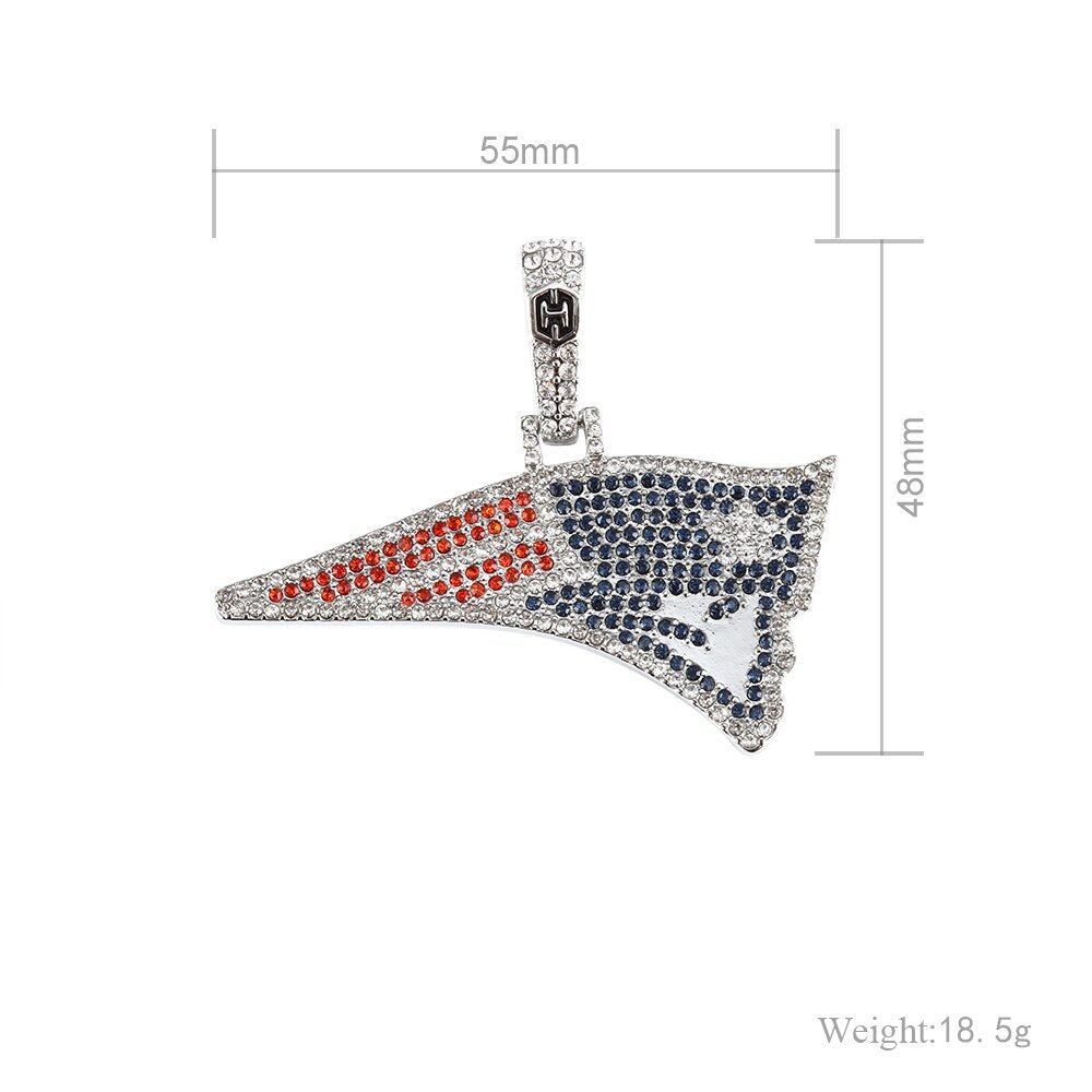 PolishedPlus Customized  Diamond Charms For Jewelry Making Copper Accessories For Women