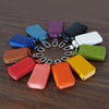 PolishedPlus Customized Key Holder keychain Leather Car Key Wallets Zipper Key Case Bag personalized Bag Unisex Pouch Purse