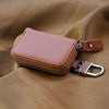 PolishedPlus Customized Key Holder keychain Leather Car Key Wallets Zipper Key Case Bag personalized Bag Unisex Pouch Purse