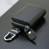PolishedPlus Customized Key Holder keychain Leather Car Key Wallets Zipper Key Case Bag personalized Bag Unisex Pouch Purse