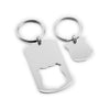 PolishedPlus Customized Keychain stainless steel couple Letter personalized Keychain  for Women birthday girl gift
