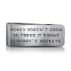 PolishedPlus Customized Money Clips Folder stainless steel Letter personalized custom for Women Men birthday girl father's gift