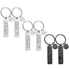 PolishedPlus Customized Valentine's Day Keychain Thanks for all Titanium Steel Letter personalized custom for couple gift