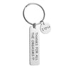 PolishedPlus Customized Valentine's Day Keychain Thanks for all Titanium Steel Letter personalized custom for couple gift