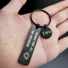 PolishedPlus Customized Valentine's Day Keychain Thanks for all Titanium Steel Letter personalized custom for couple gift